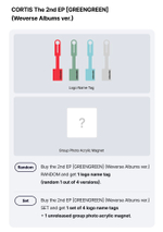 Альбом CORTIS - GREENGREEN (Weverse Albums ver.)