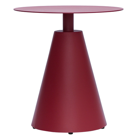 Столик кофейный Marius, Ø50 см, красный