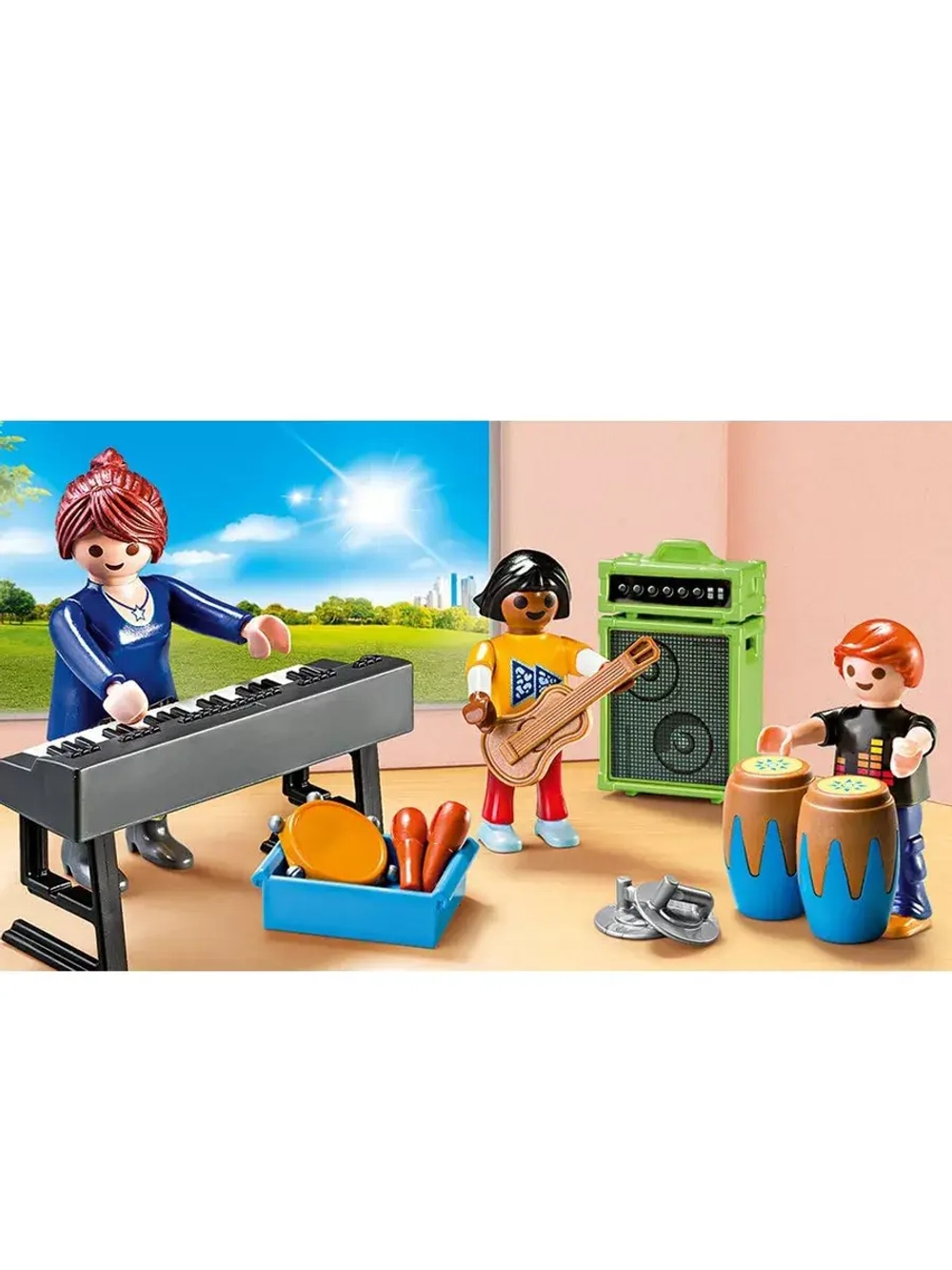 Набор Переносной чемодан: Урок музыки Playmobil 9321