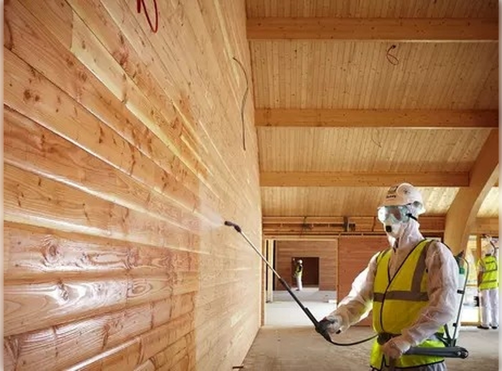 Огнезащита деревянных конструкций