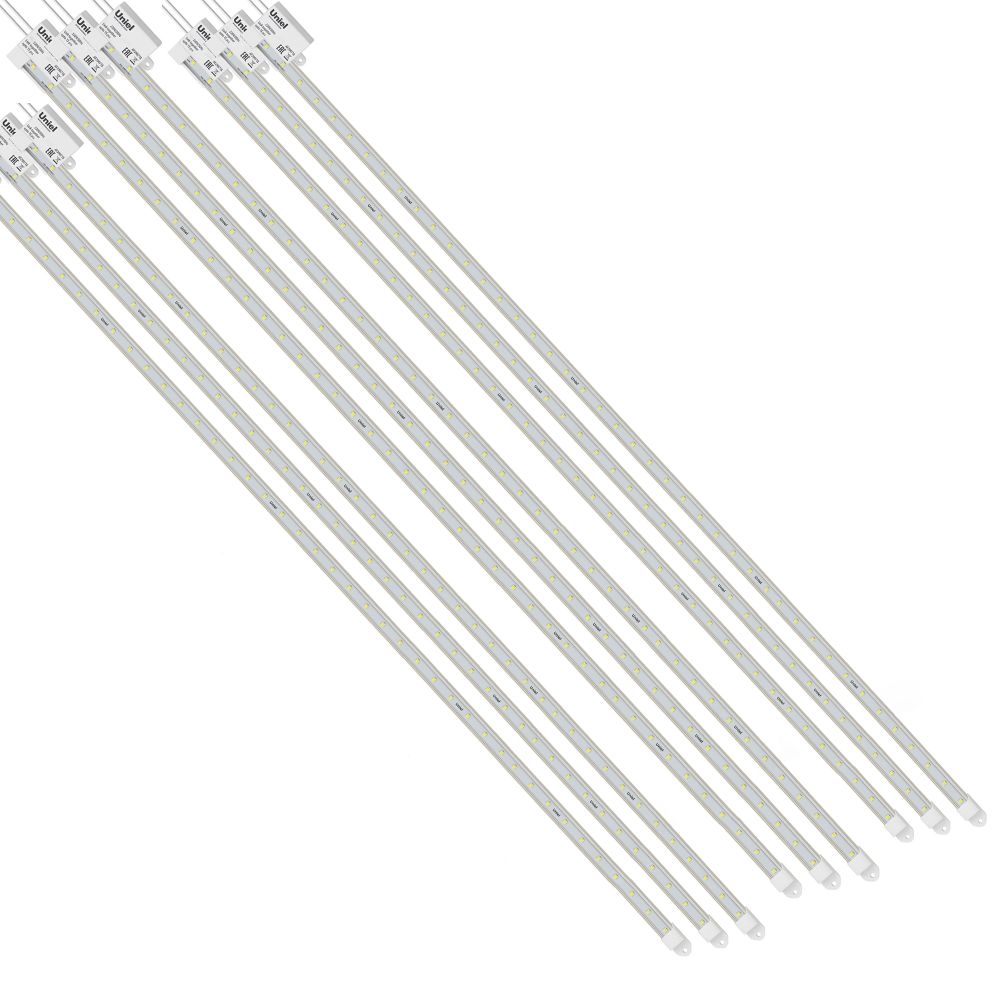ULY-P91-20W-SPFR-K IP65 AC220V CLEAR KIT09 Светильник для растений светодиодный линейный. 1200мм. Спектр для фотосинтеза. В составе набора из 9-ти штук. TM Uniel