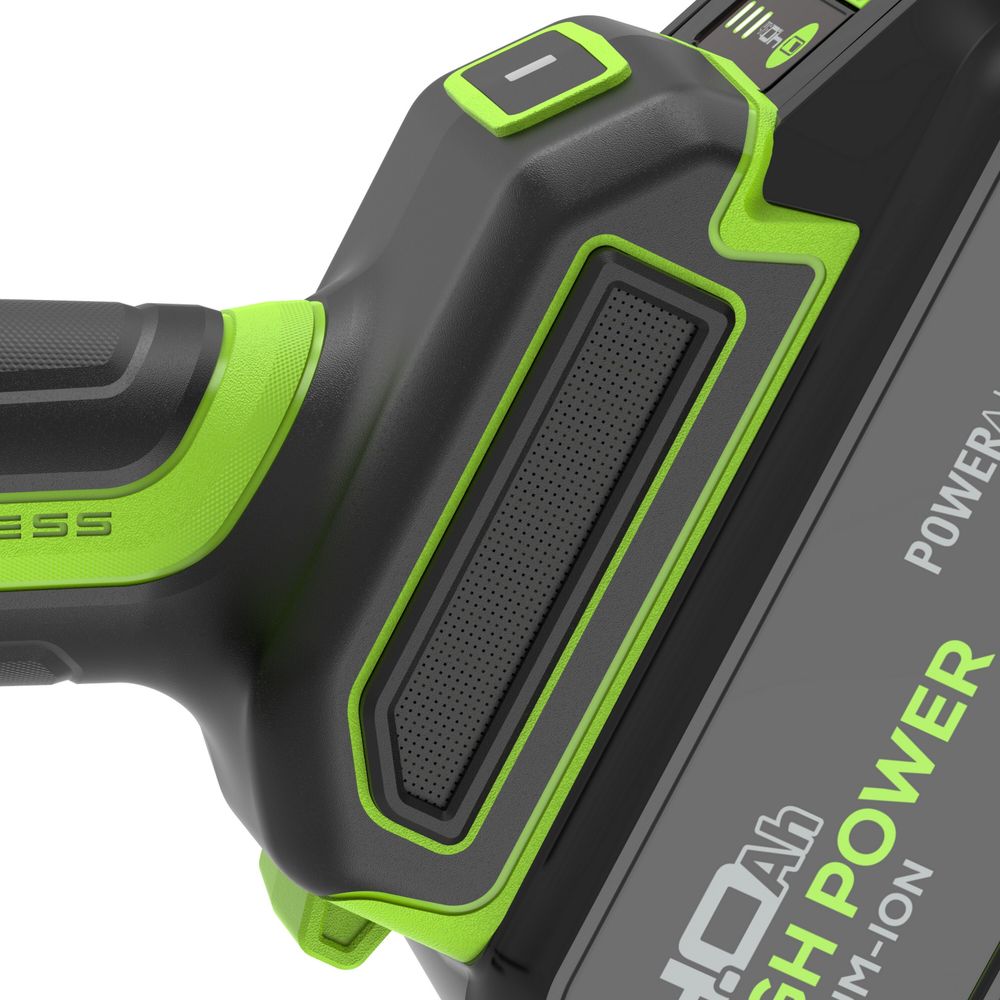 Угловая шлифовальная машина акк. Greenworks AG590, 24V, б/щет, 125 мм, 8500 об/мин, Anti-Kickback,1х4Ач,ЗУ,кор (3201007CUB)