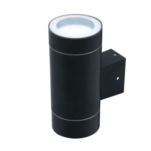 UUL-S92A 2х50W/GX53 IP65 BLACK Светильник уличный, под две лампы GX53. Архитектурный накладной. Корпус черный. TM Uniel