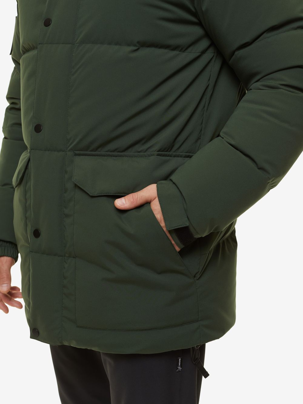 Куртка мужская пуховая BASK ANGIR зеленый