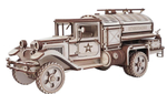 Конструктор из дерева "Армия России" Грузовик "Полуторка" Заправщик