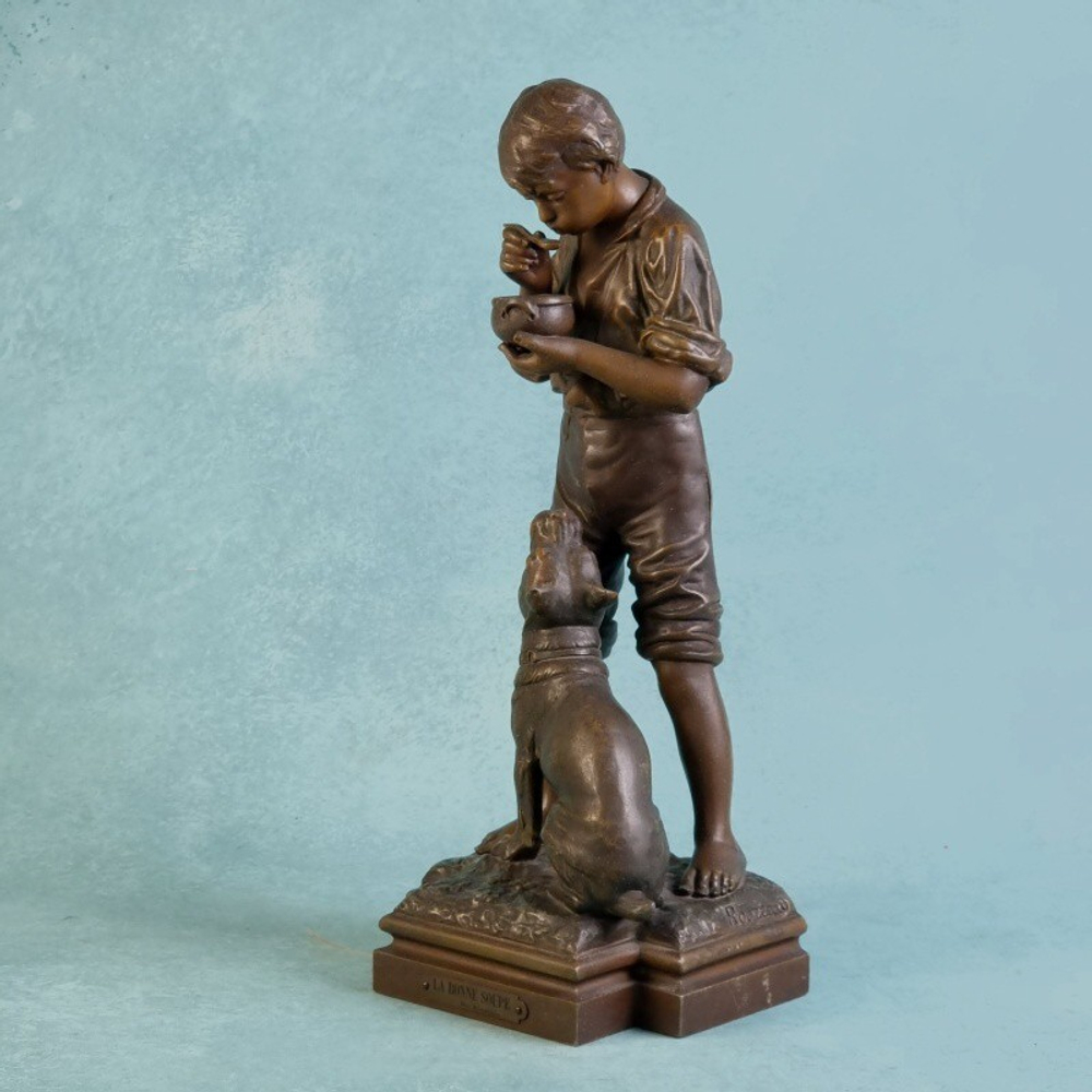 Кабинетная скульптура «LA BONNE SOUPE» / «Отличный суп»