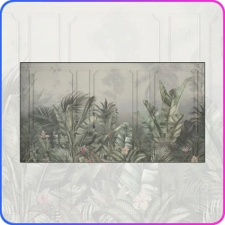 Фотообои на стену Тропические листья 500х270 см Luxury Walls AM39005
