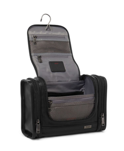 Косметичка дорожная кожаная Hanging/Black