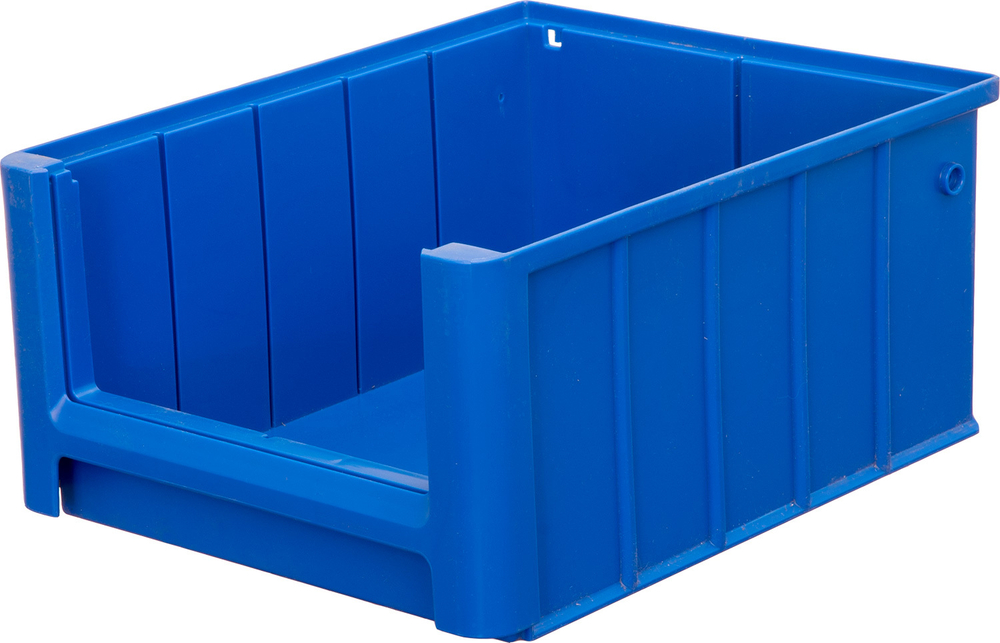 Ящик сплошной 300×234×140 мм, объем 9.83 л., арт.: SK 3214, синий, код: 12370