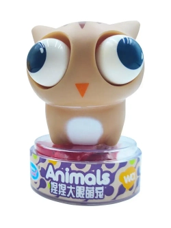 Конфеты + игрушка антистресс Глазастики-Пучеглазики 3 шт