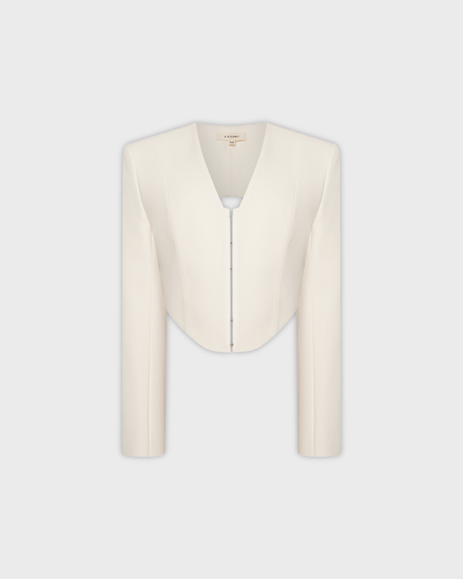 Жакет с открытой спиной