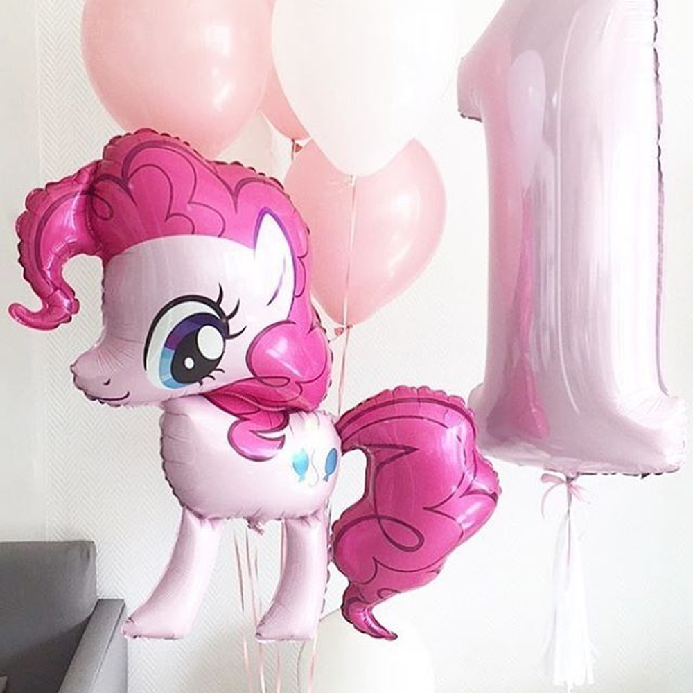 Шар (40''/102 см) Фигура, My Little Pony, Лошадка Пинки Пай