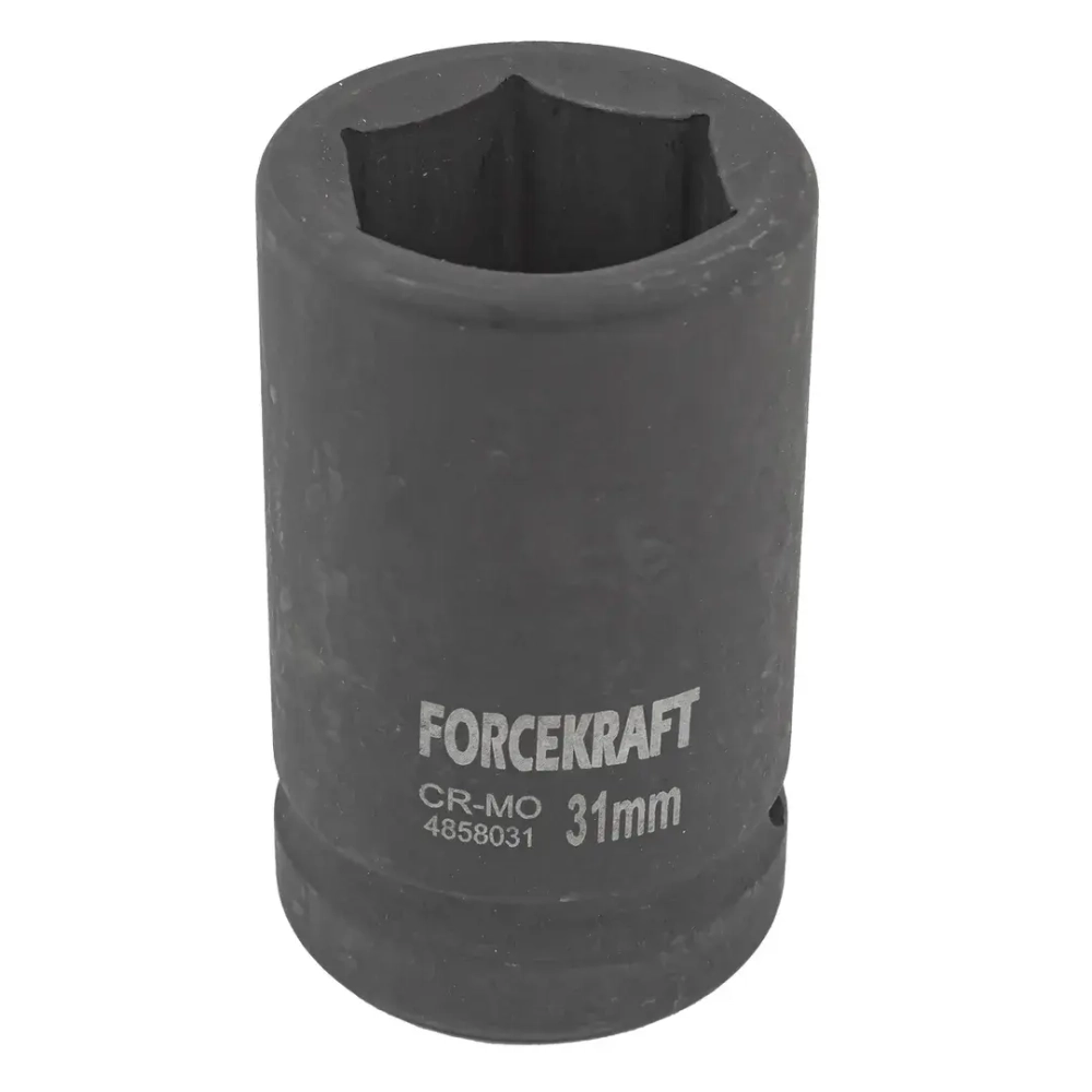 Головка ударная 1'', 31мм (6гр.) FORCEKRAFT FK-4858031