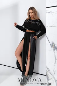 Костюм 5394-черный Minova