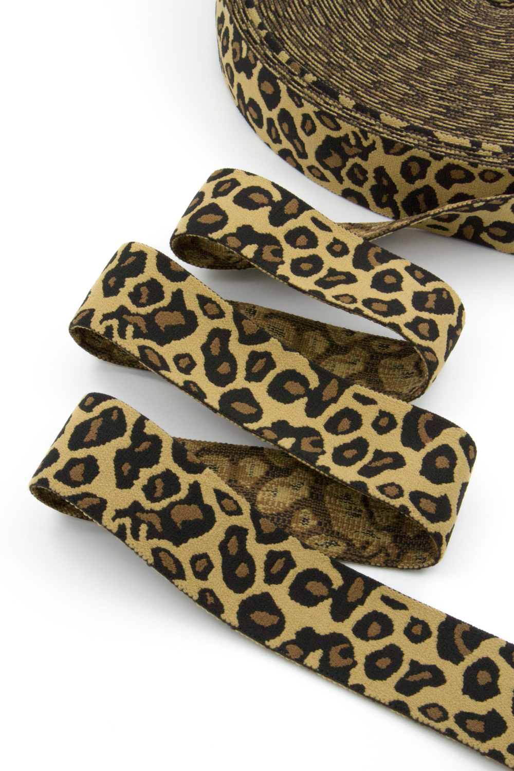 Резинка каркасная 40 мм леопард