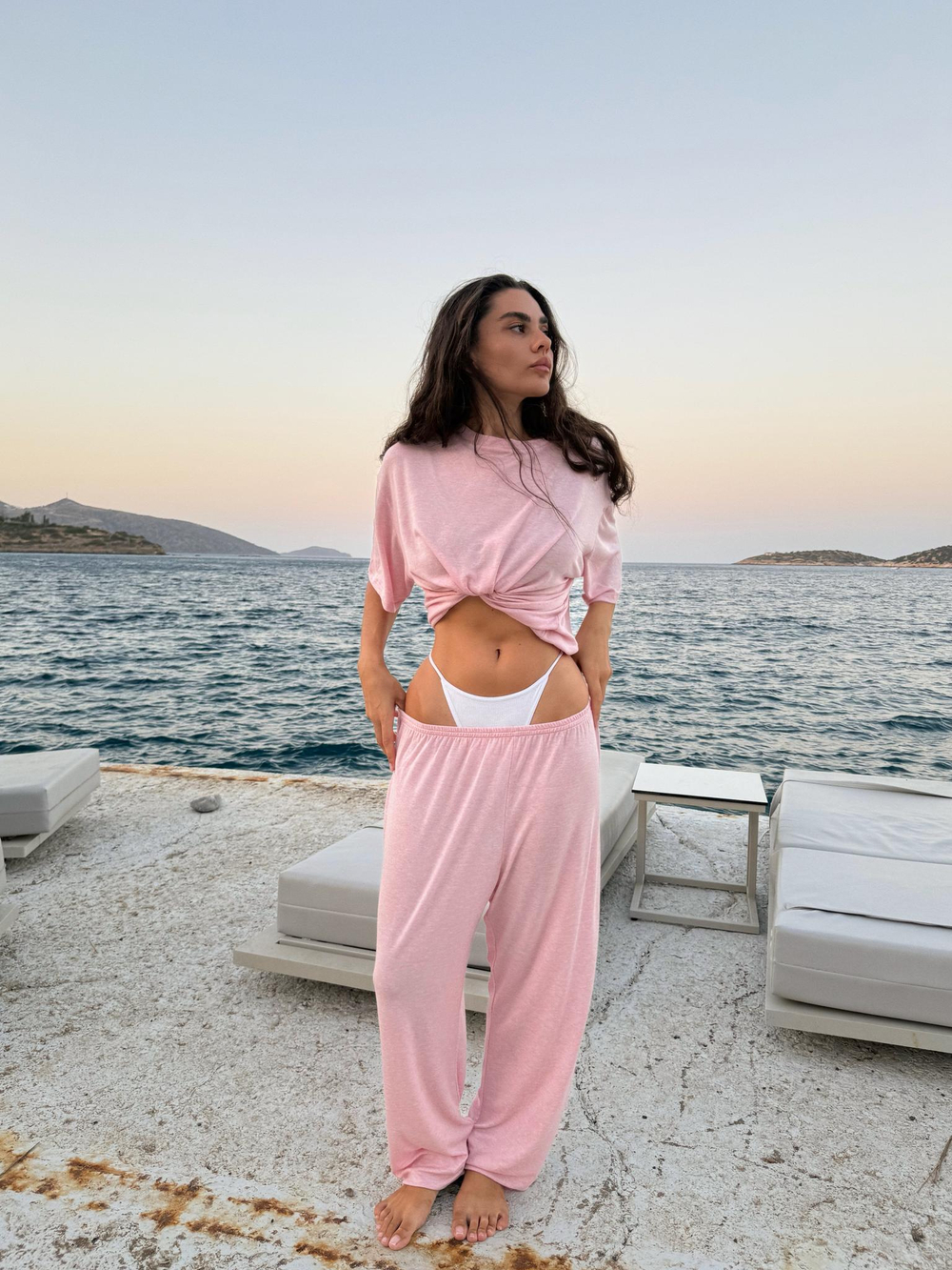 Треники Роза, Розовый