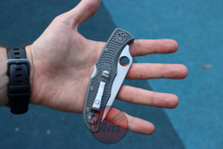 Нож Spyderco Endura Grey HG (версия 2024г) C10PGY