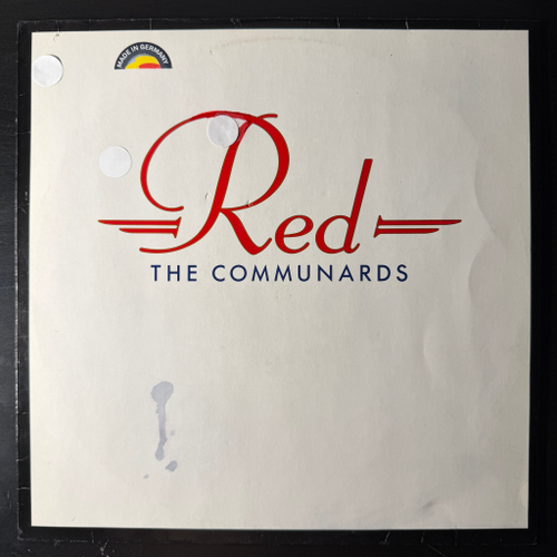 The Communards ‎– Red (Германия 1987г.)