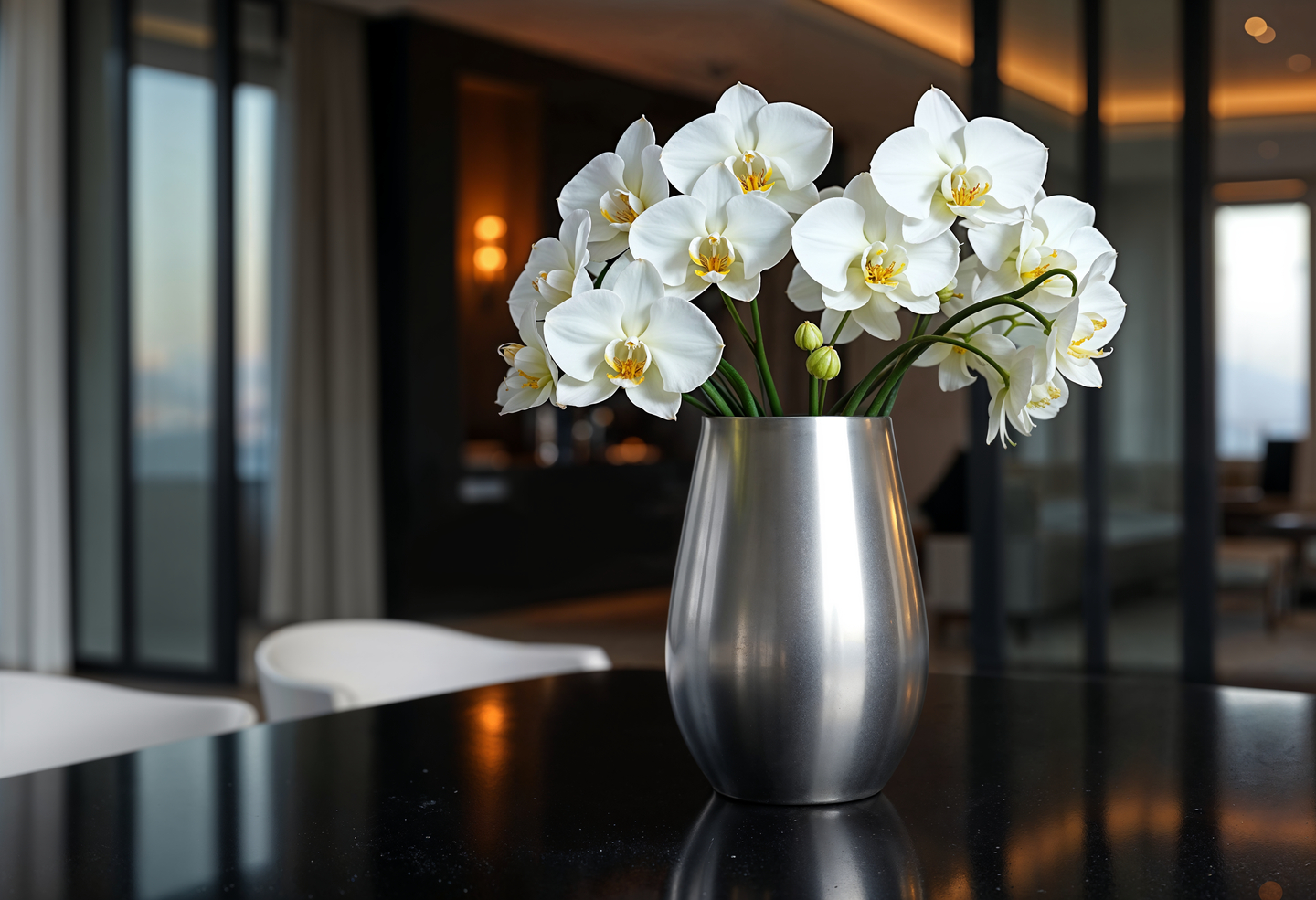 Орхидеи в коммерческих помещениях: стиль без хлопот