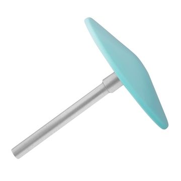 Диск педикюрный пластиковый скошенный PODODISC STALEKS PRO L в комплекте с сменным файлом-кольцом 180 грит 5 шт. (25 мм)