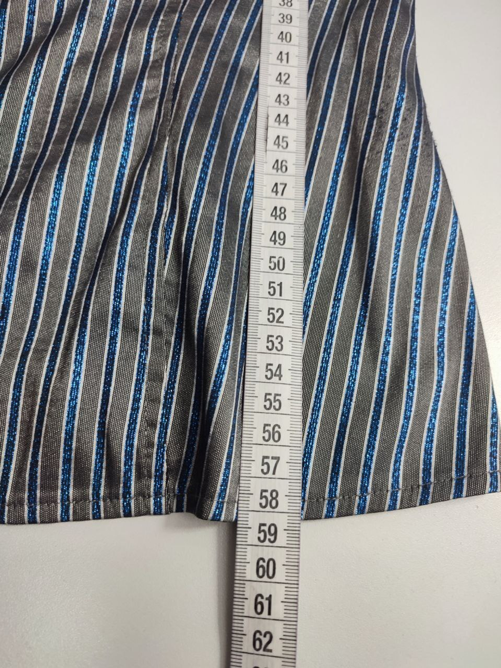 Блузка в полоску с люрексом 46 размер