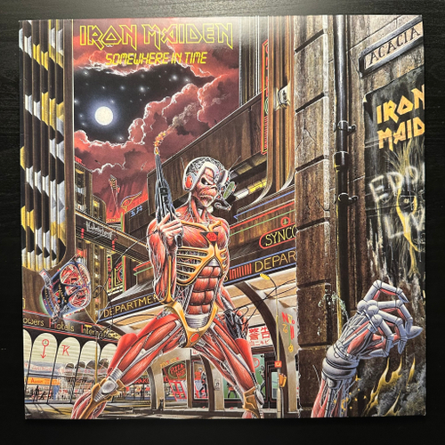 Iron Maiden - Somewhere In Time (Европа 1986г.)