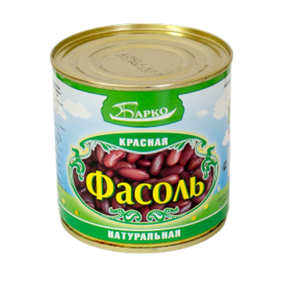 фасоль БАРКО (красная) 400гр ж/б (1х12)