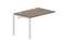 стол Strike 1180х780х750мм (2 громмета) - приставной элемент