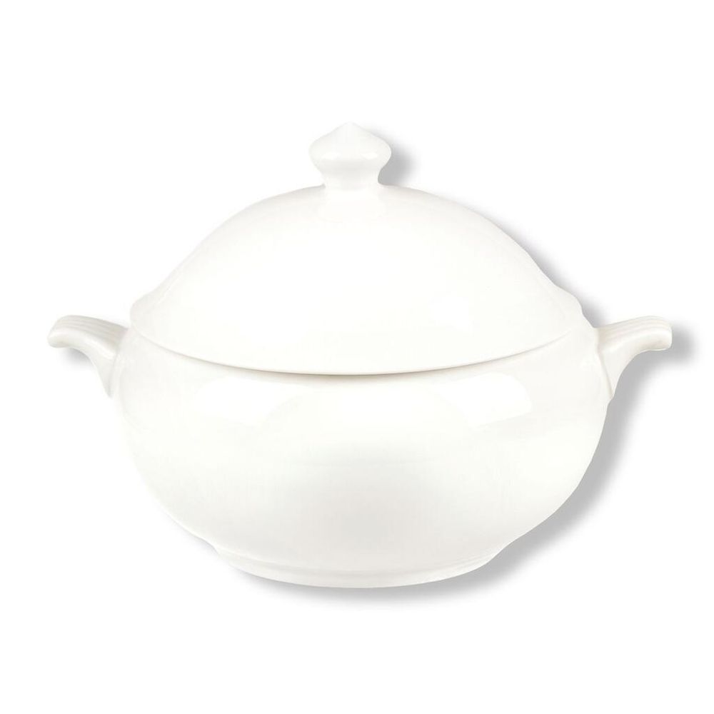 Супница 3 л d 25 см h22 см белая фарфор P.L. Proff Cuisine [1]