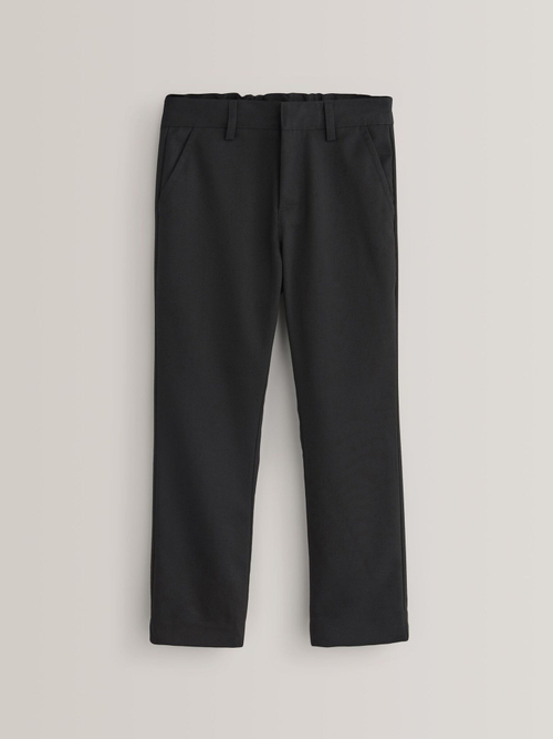 Брюки прямые школьные для мальчика Next 194-594, Черный