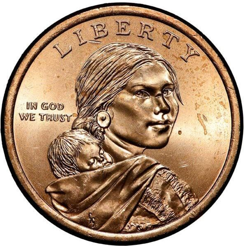 USA 1 Dollar Native American Ironworkers 2015 – Denver (D)