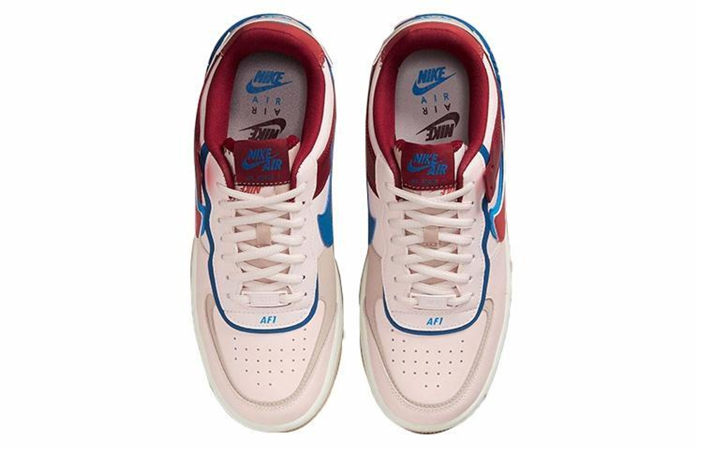 Кроссовки Nike Air Force 1 Low Shadow "Multi-Color" (Женская размерная сетка)