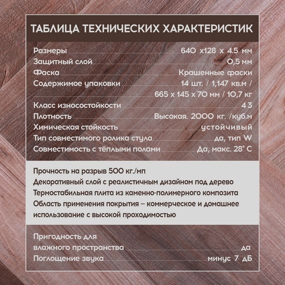 SPC ламинат I-Floors Herringbone - Дуб Модро