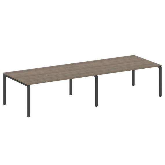 Метал Систем Переговорный стол (2 столешницы) на П-образном м/к БП.ПРГ-2.5
