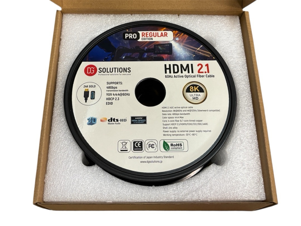 30 метров - 8K 60Hz HDMI Regular PRO - кабель оптический v2.1