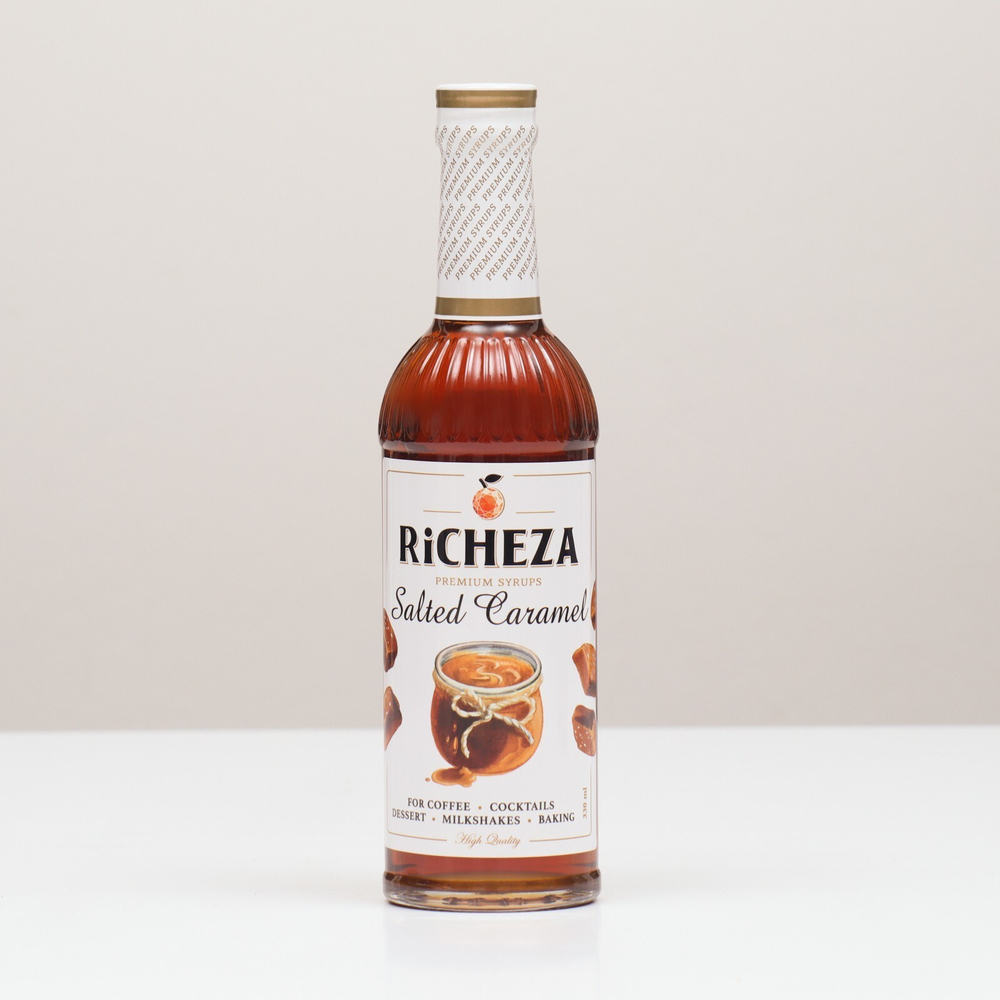 Сироп RICHEZA Соленая карамель 0,33 л