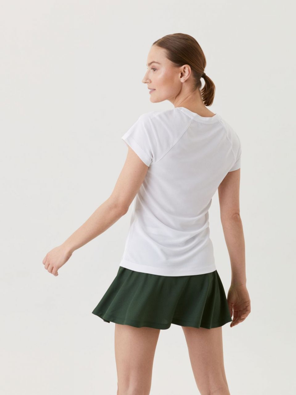 Женская теннисная футболка Björn Borg Ace T-shirt - белый