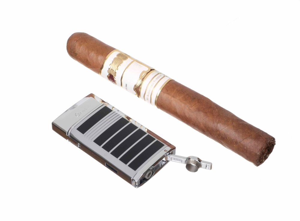 Зажигалка Caseti сигарная, турбо, с пробойником 8 мм CA246-1