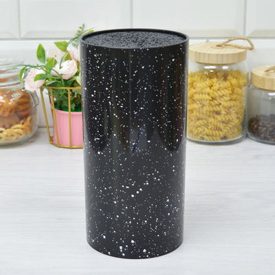 Подставка для ножей 11*22см черная