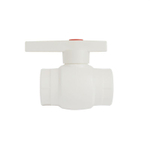 Кран шаровый полипропиленовый 32 мм полнопроходной TEBO