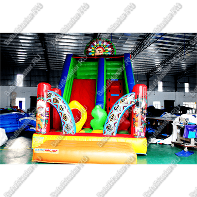 Надувная горка "Индиана" 7*5*6 м