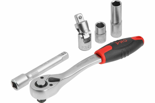 Набор инструментов STARTUL 1/4 , 1/2 6 граней 108 предметов PRO Stuttgart PRO-108S