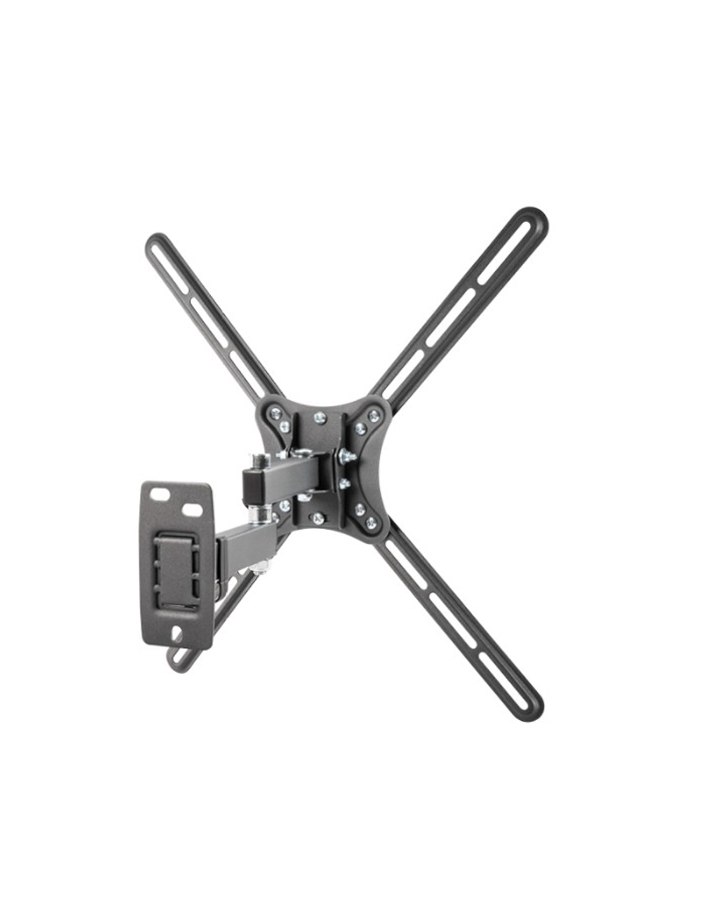 Кронштейн Kromax CORBEL-7 черный 22"-65" макс.30кг настенный поворот и наклон