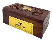Чай черный Bharat Bazaar Nilgiri в деревянной коробке 100 г