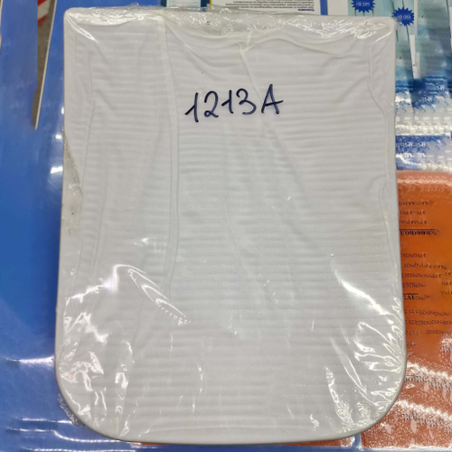 Сиденье 1213A полипропилен, тонкое, микролифт, быстросьем(квадрат) С1213A