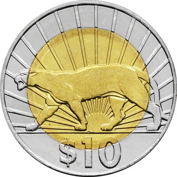 10 песо 2011 Уругвай
