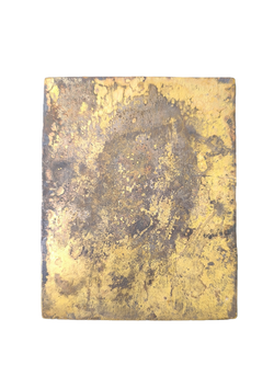 Антикварная литая икона «Господь Вседержитель. Седмица»