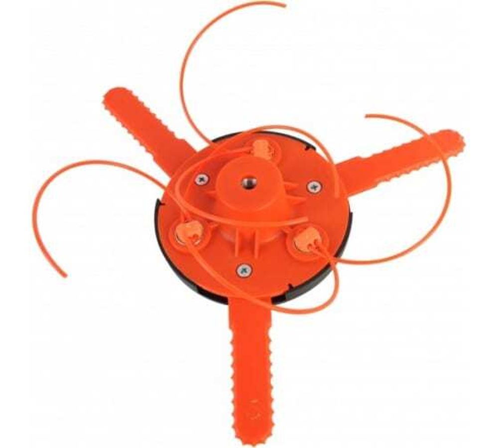 Катушка триммера Sturm GT3513-3N с нож. и леской, круг 2,4 мм*27 см 3ножа 12 см