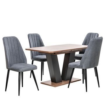 Обеденная группа Leset стол Тайп и стулья Дрим  VENDETTA 11