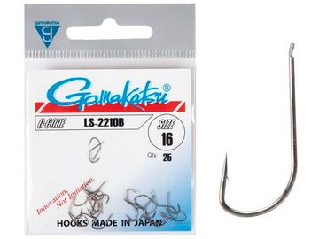 Крючки Gamakatsu LS-2210B HOOKS BRONZE разм. 16 25шт.